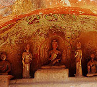 蘭州 炳霊寺石窟