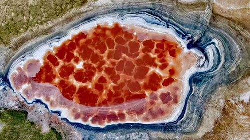 トンゴリ砂漠 烏蘭湖 トンゴリ砂漠 烏蘭湖