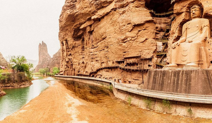 蘭州 炳霊寺石窟