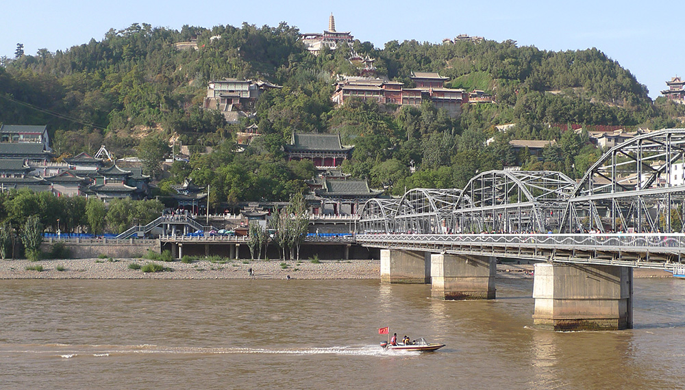 蘭州　白塔山公園