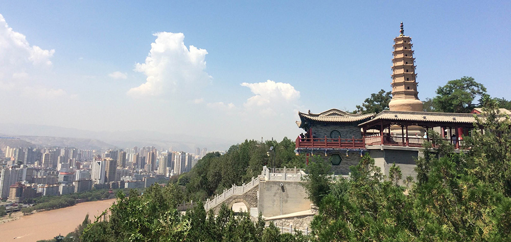 蘭州　白塔山公園