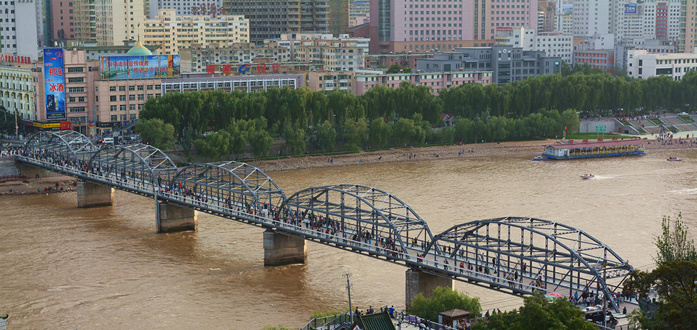 蘭州　黄河鉄橋