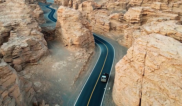 新疆ハミ　大海道