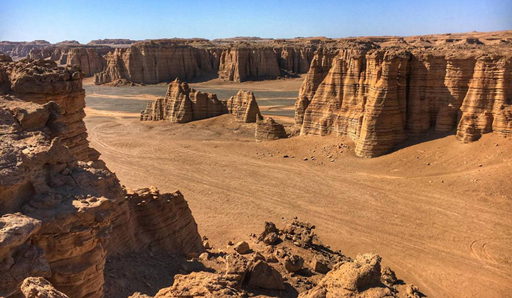 新疆ハミ　大海道