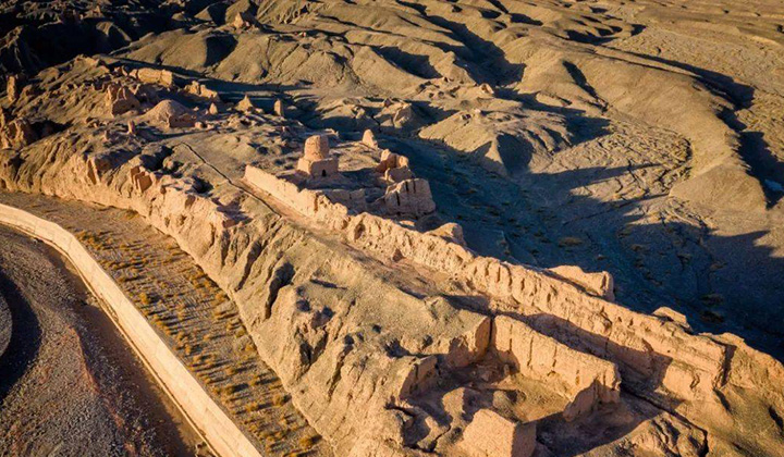 クチャ　スバシ仏寺遺跡