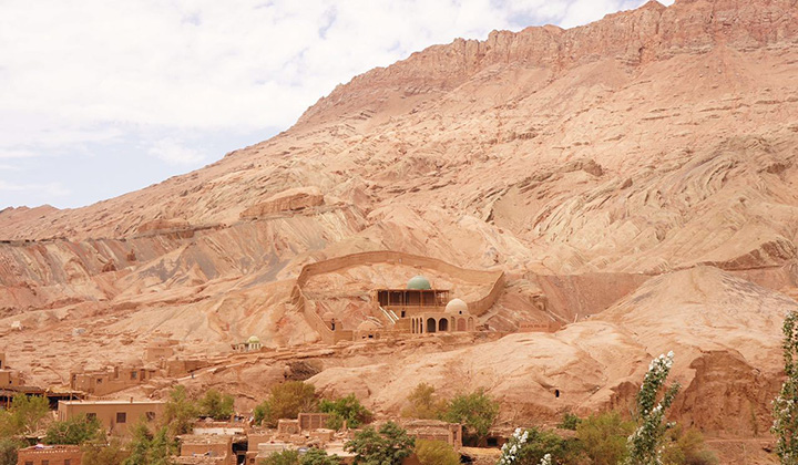 新疆　トルファン 吐峪溝古村