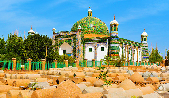 新疆　カシュガル 香妃墓