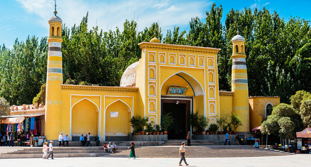 新彊カシュガル　エイティガール清真寺
