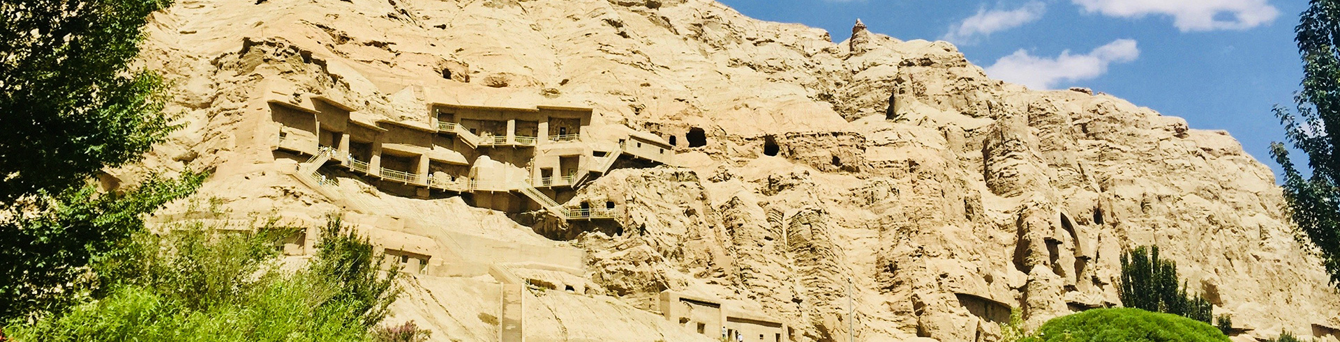 新彊クチャ　キジル千仏洞