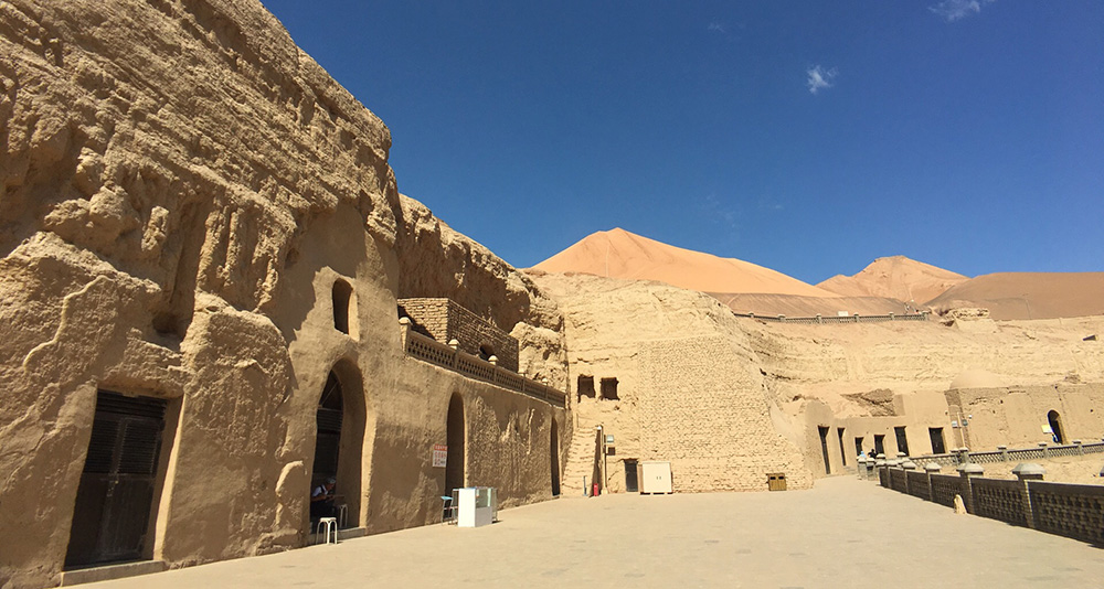 新彊トルファン　べゼクリク千仏洞