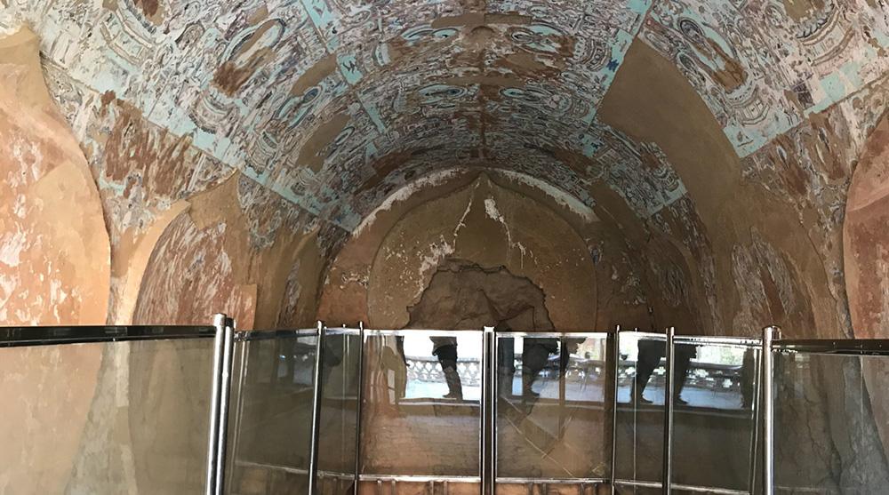 新彊トルファン　べゼクリク千仏洞