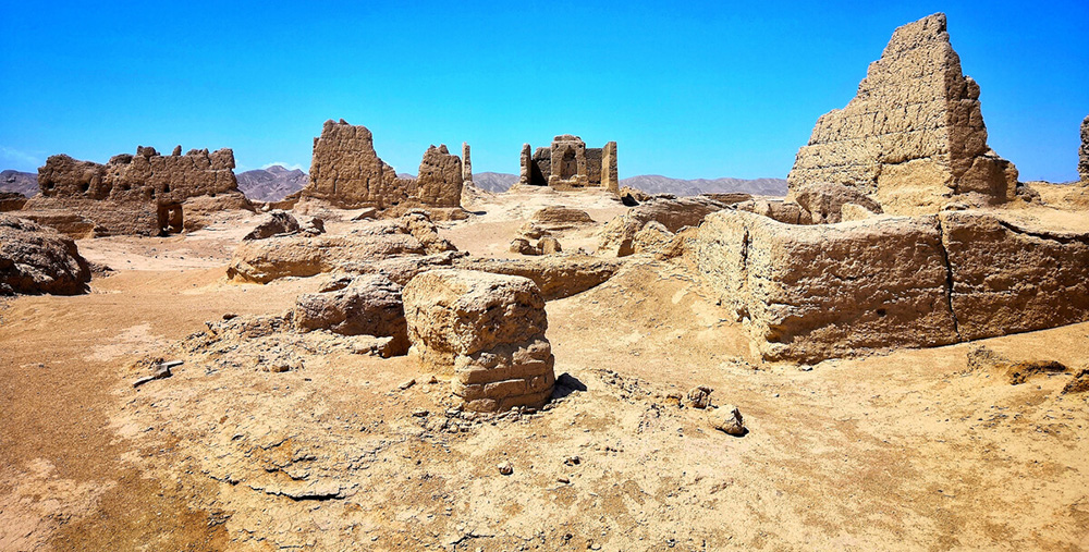 新彊トルファン　交河古城