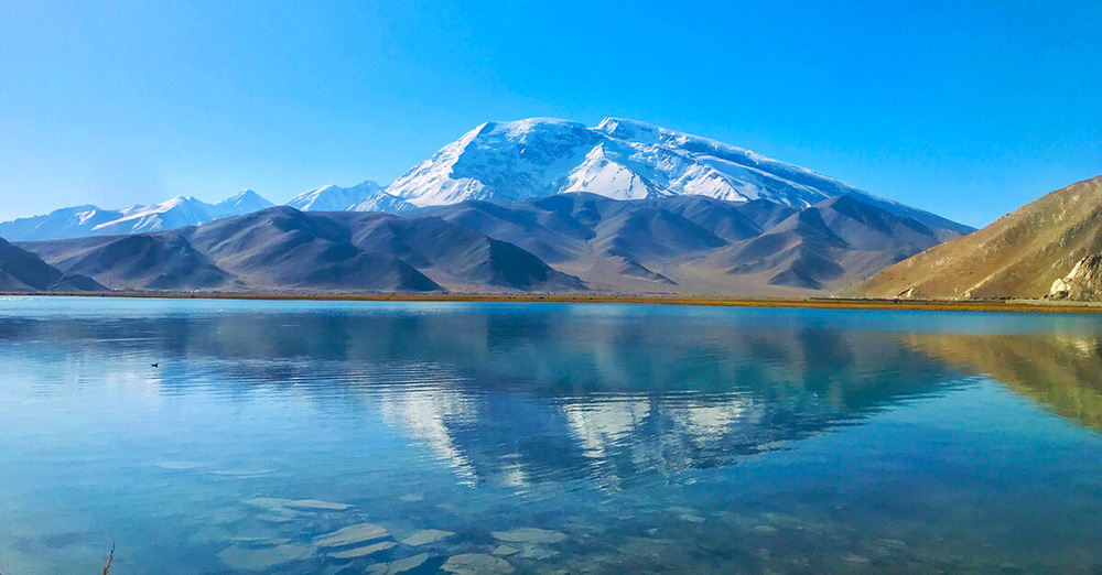 新彊カシュガル　カラクリ湖
