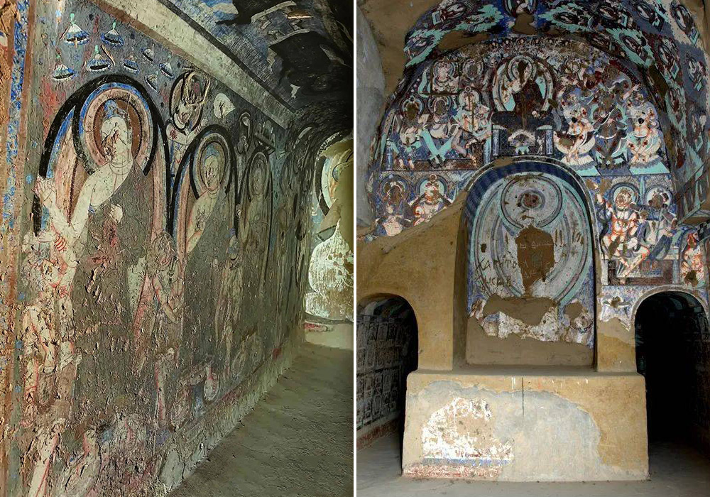 新彊クチャ キジル千仏洞