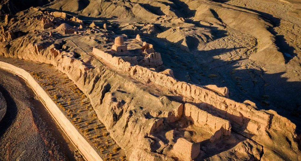 新彊クチャ　スバシ仏寺遺跡