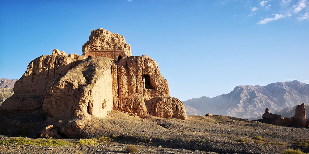 新彊クチャ　スバシ仏寺遺跡