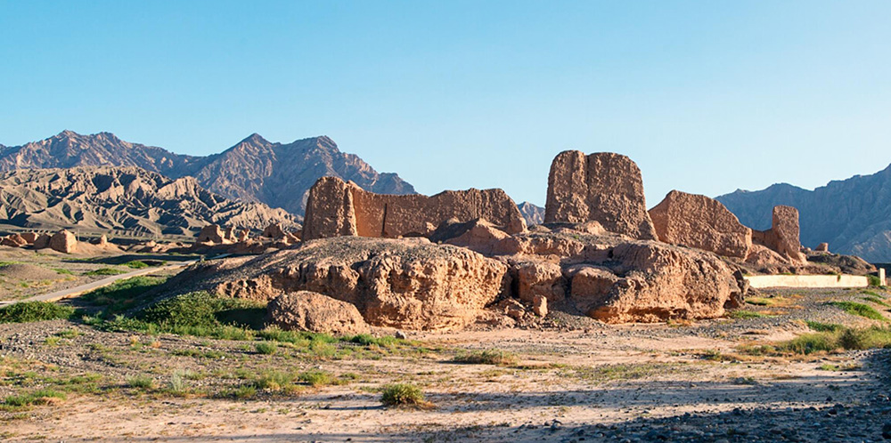 新彊クチャ　スバシ仏寺遺跡