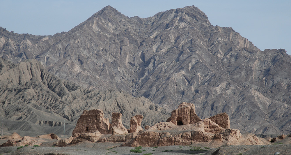 新彊クチャ　スバシ仏寺遺跡