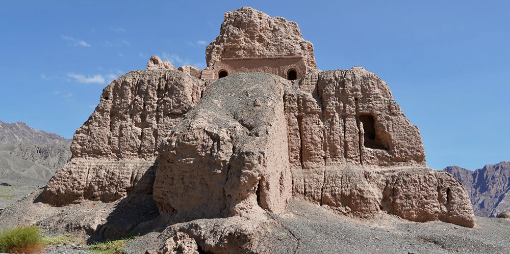 新彊クチャ　スバシ仏寺遺跡