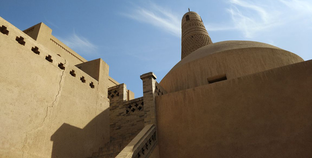 新彊トルファン　蘇公塔