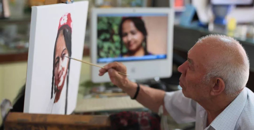 新彊カシュガル 職人街)