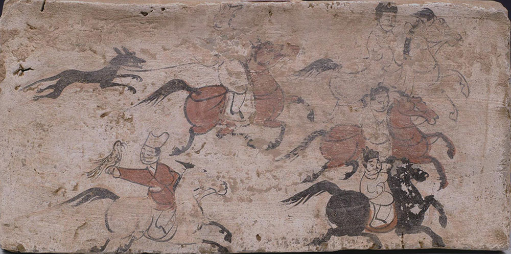 嘉峪関　魏晋壁画墓（ぎしんへきがぼ）